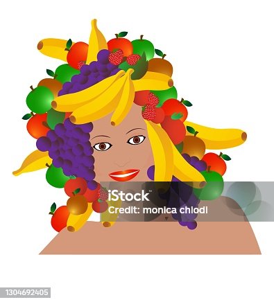 istock young woman with fruit and vegetables 1304692405