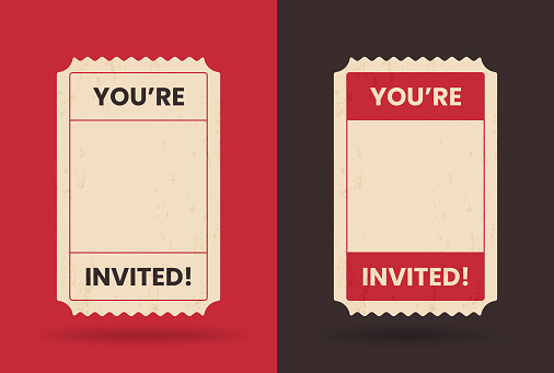 You're Invited Event Ticket