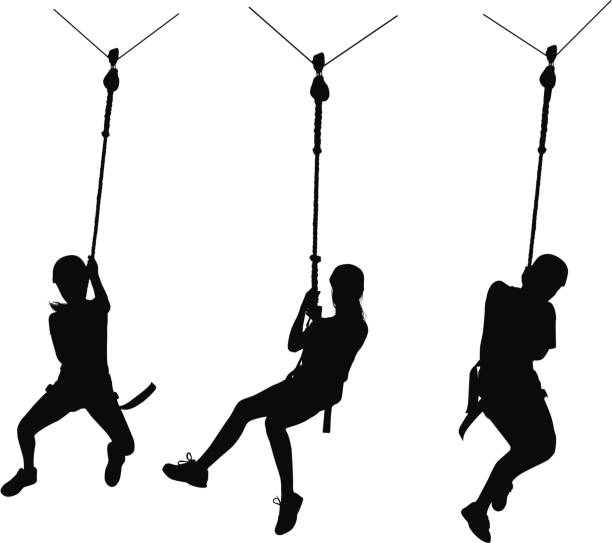 Zip Line Clipart : Royalty free zip line clip art vector images