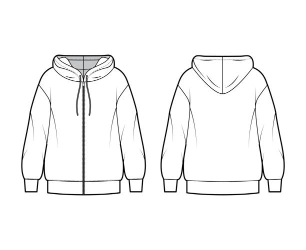 Hoodie Drawstring Illustrations, Royalty-Free Vector Graphics & Clip ...