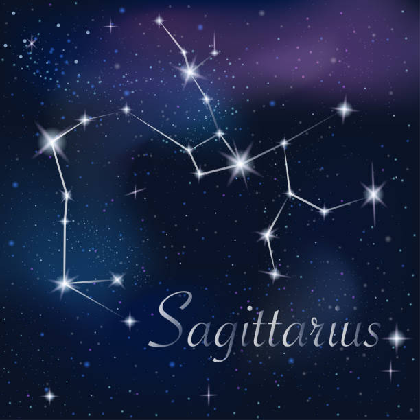 Sagittarius Constellation Illustrations, Royalty-Free Vector Graphics ...