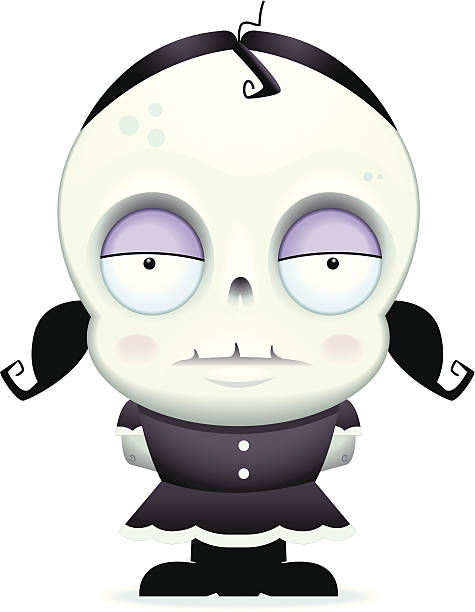 Royalty Free Zombie Girl Cartoon Clip Art, Vector Images ...