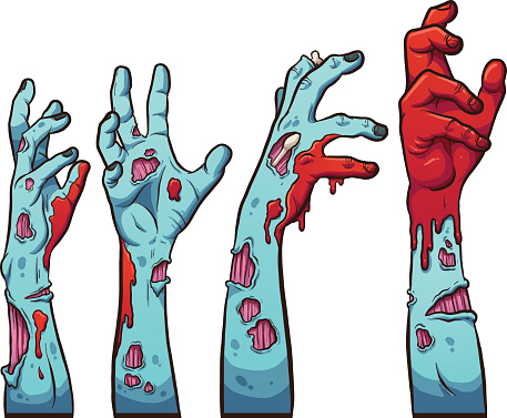 Zombie hands