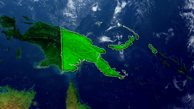 PAPUA NEW GUINEA MAP