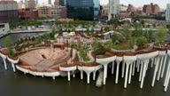 istock Aerial Drone Shot of New Little Island Park on Hudson River in New York City, NY 1319840670