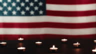 istock American flag with mourning matches 1397355472