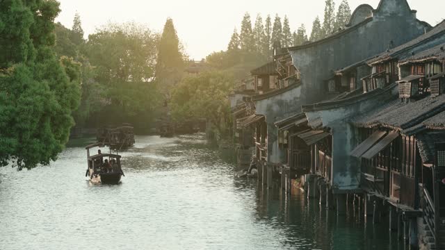 Ancient water town of Wuzhen,China.