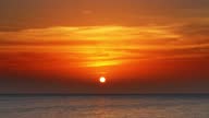 istock Beauty landscape with sunrise over sea 1328464992