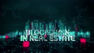 istock Blockchain in Real Estate with digital technology hitech concept 1333990195