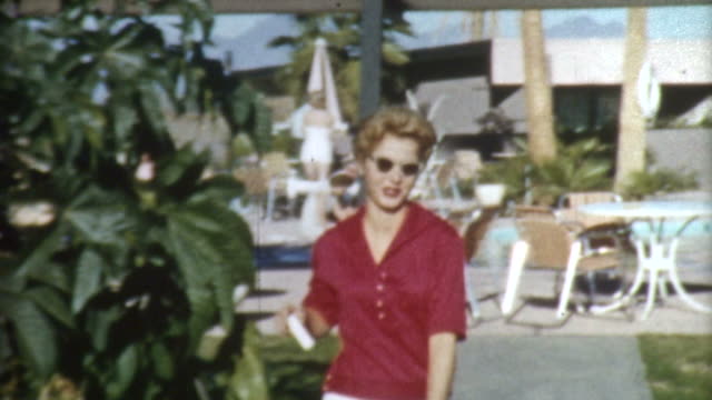 Blonde In Palm Springs 1950's