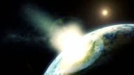 istock Comet Impact on Planet Earth 482801423