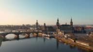 istock Dresden in the early morning. Dresden city center overlooking the Elbe river. 1392182923