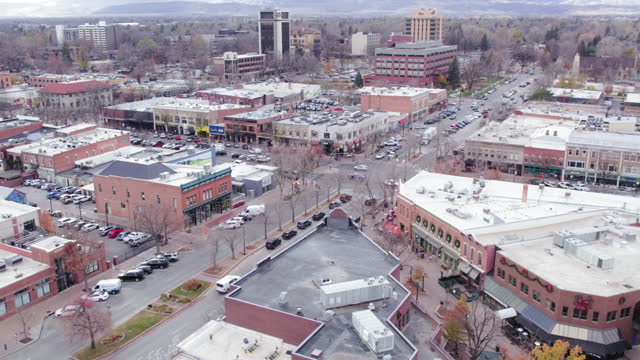 Drone View of Fort Collins, CO