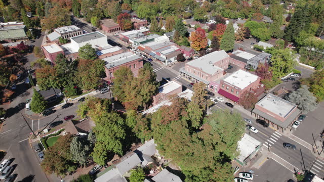 Drone View of Jacksonville, OR