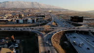 istock Hyper-lapse Rush Hour Traffic on a Multi Lane Freeway in Salt Lake City Utah 1374874509