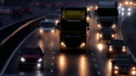 istock Motorway morning traffic in the rain. 1194498762