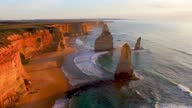 istock Port Campbell National Park, The Twelve Apostles at dusk, aerial view from drone 1370376488