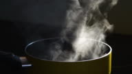 istock Slow motion of Steam in cooking pot 1154630752