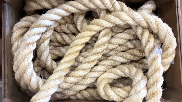 Thick Sailing Rope in Box