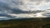 istock Time lapse of sunset to dusk in the Cairngorms National Park, Scotland, United Kingdom. 1425013858