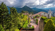 istock Timelapse view over Monserate in Bogota Colombia 1323963690