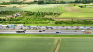 istock Traffic jam on a highway 1402112636
