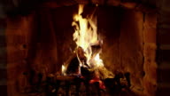 istock WS Video and audio of wood burning in the fireplace 867322884