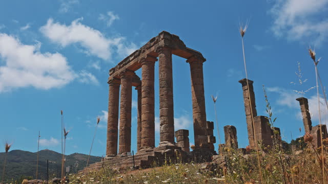 View of Antas Temple in Sardinia, Italy.