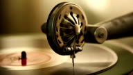 istock Vintage gramophone plays a record 496783552