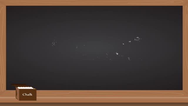 White paint scribbles More text on vintage chalkboard